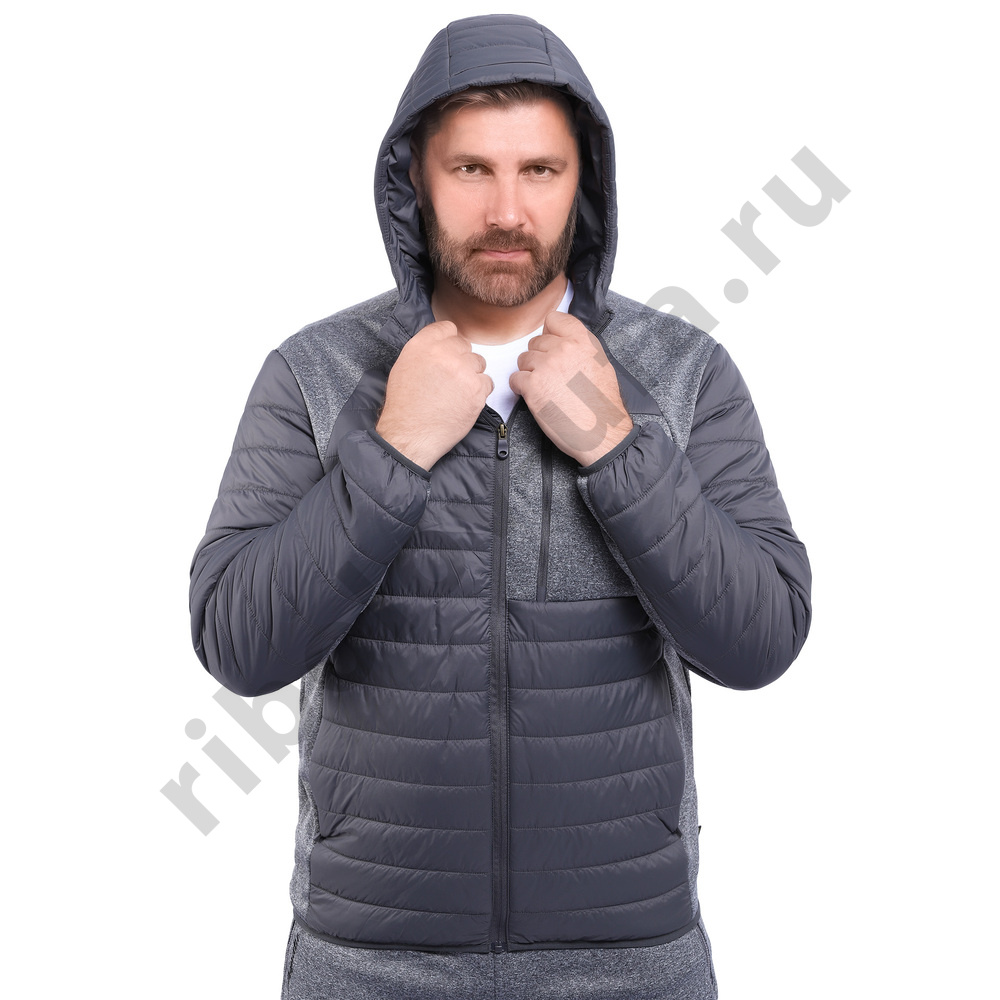 Куртка Aquatic КС-05 поддевка (нейлон, soft shell) цвет: графит, размер L