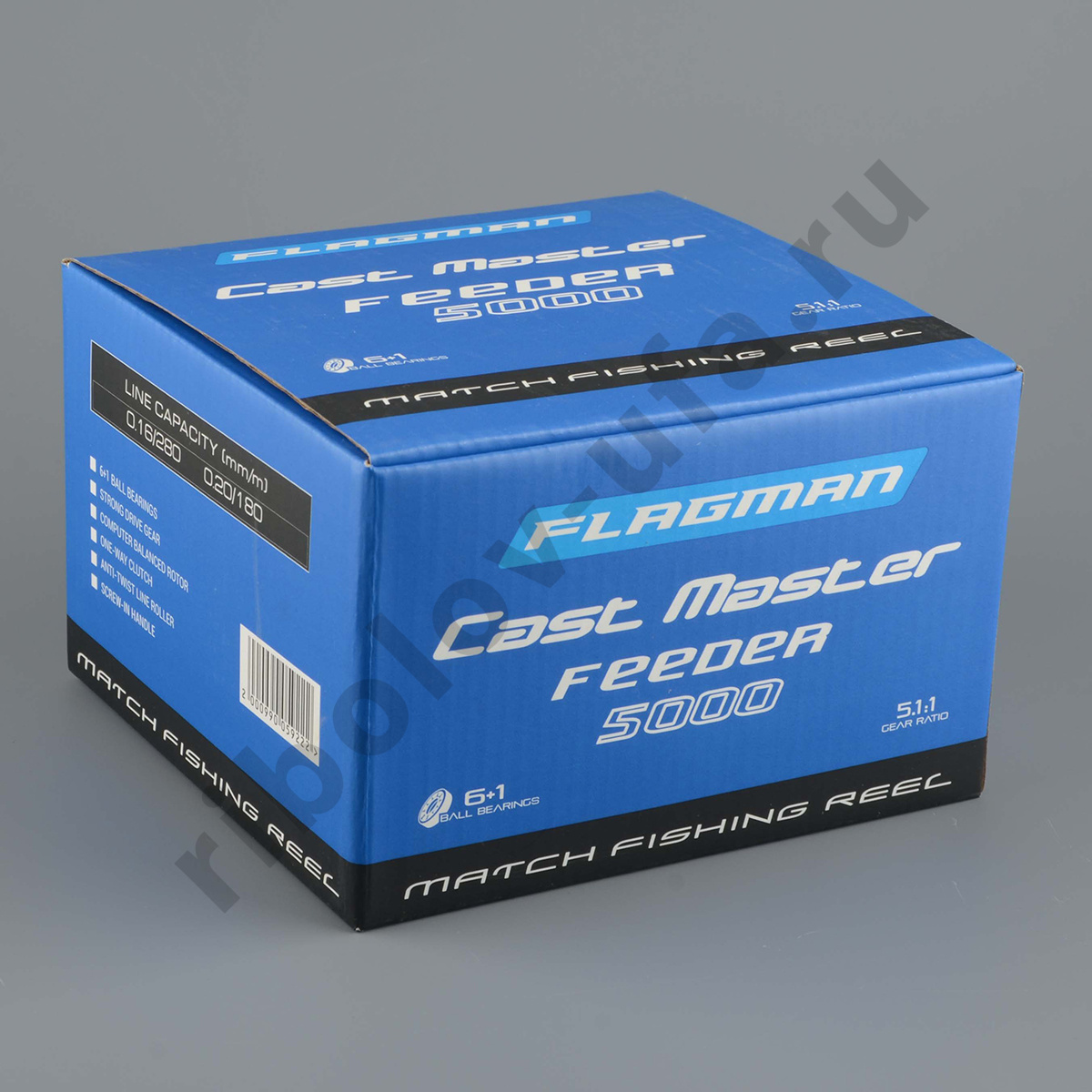 Катушка безынерц. Flagman Cast Master Feeder 5000 ручка вкручивается