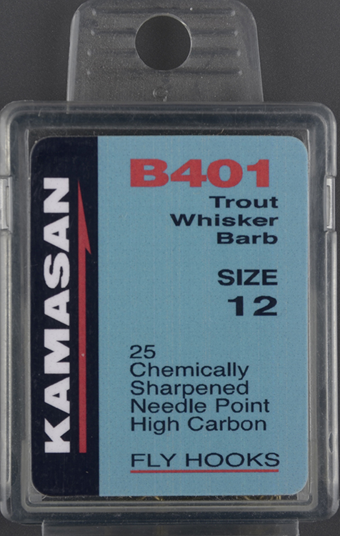 Крючки Kamasan B401 #12 (25шт) HFB401012X
