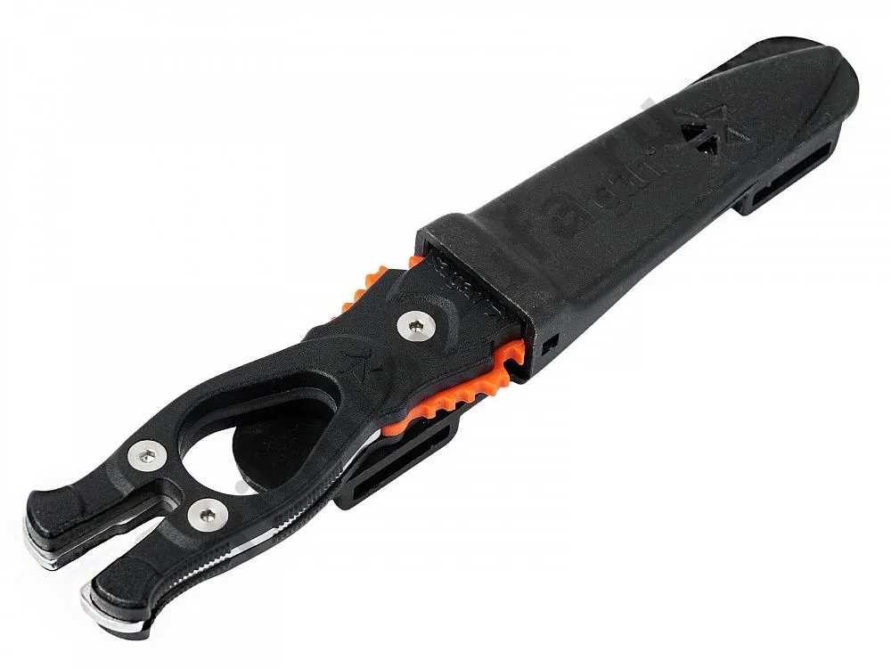 Нож для подводной охоты Sargan Сталкер-Стропорез ZR2 - зеркальная полировка