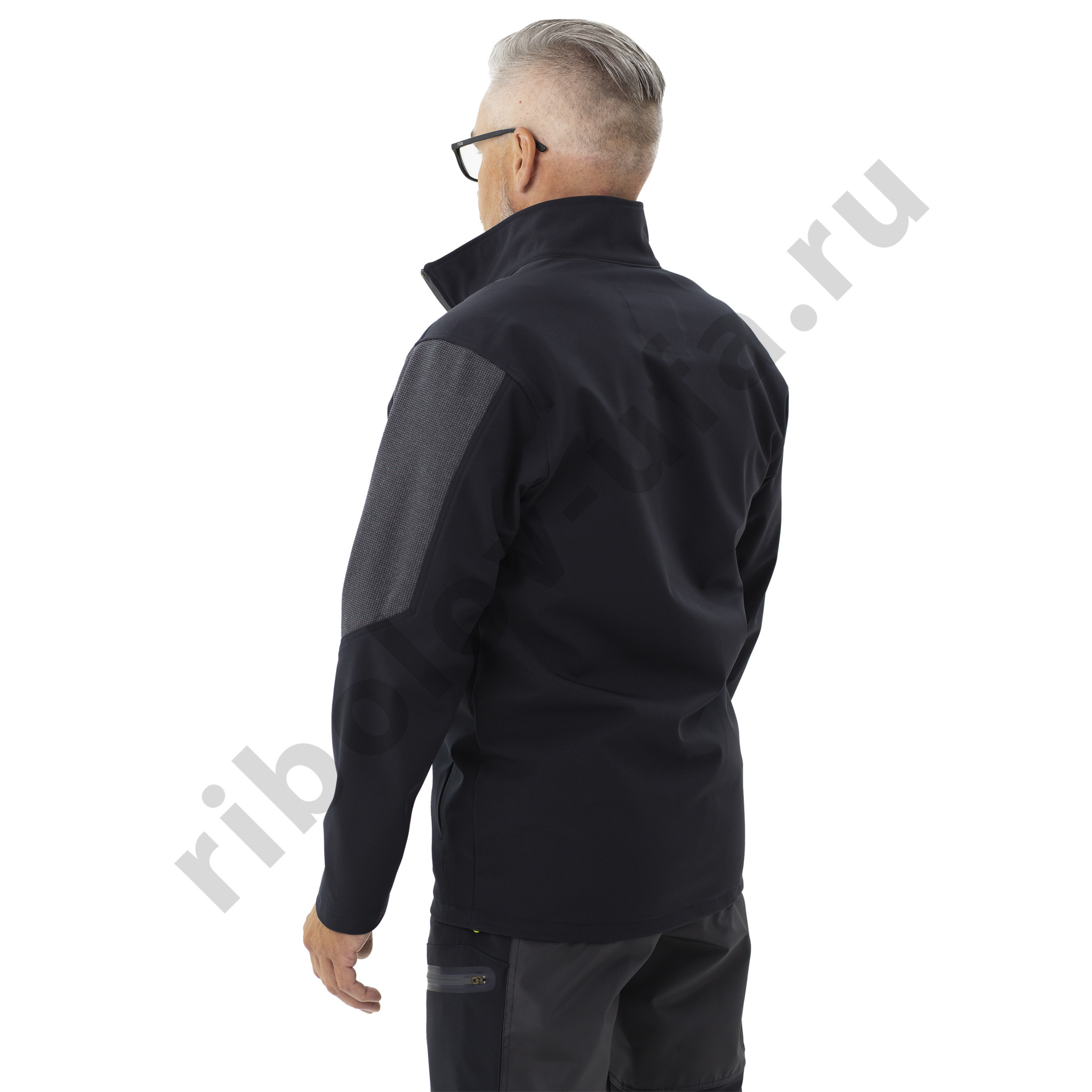 Куртка Aquatic КС-03ТС (soft shell, цвет: темно-синий) р. 52-54