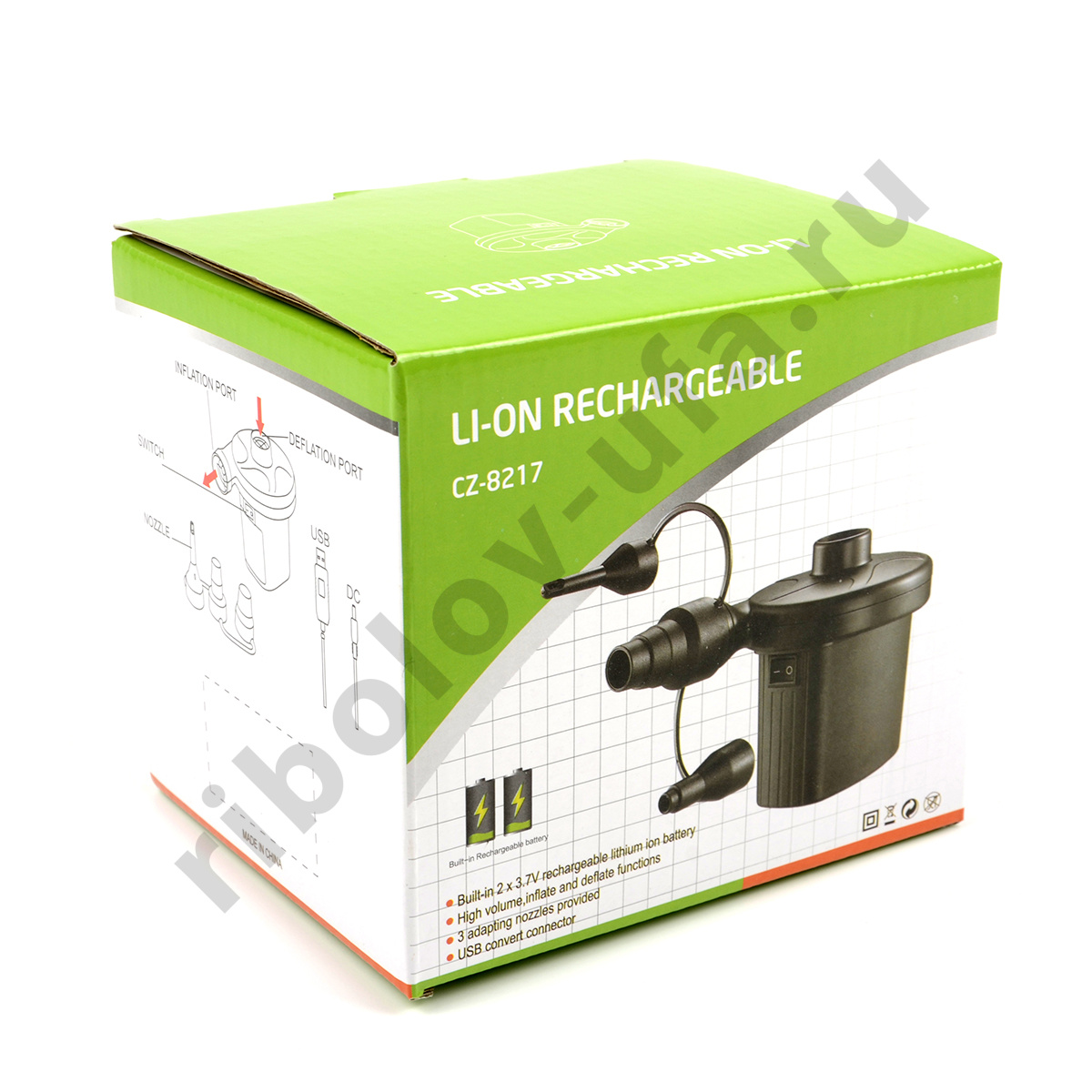 Насос электрический No name с аккум. CZ-8217