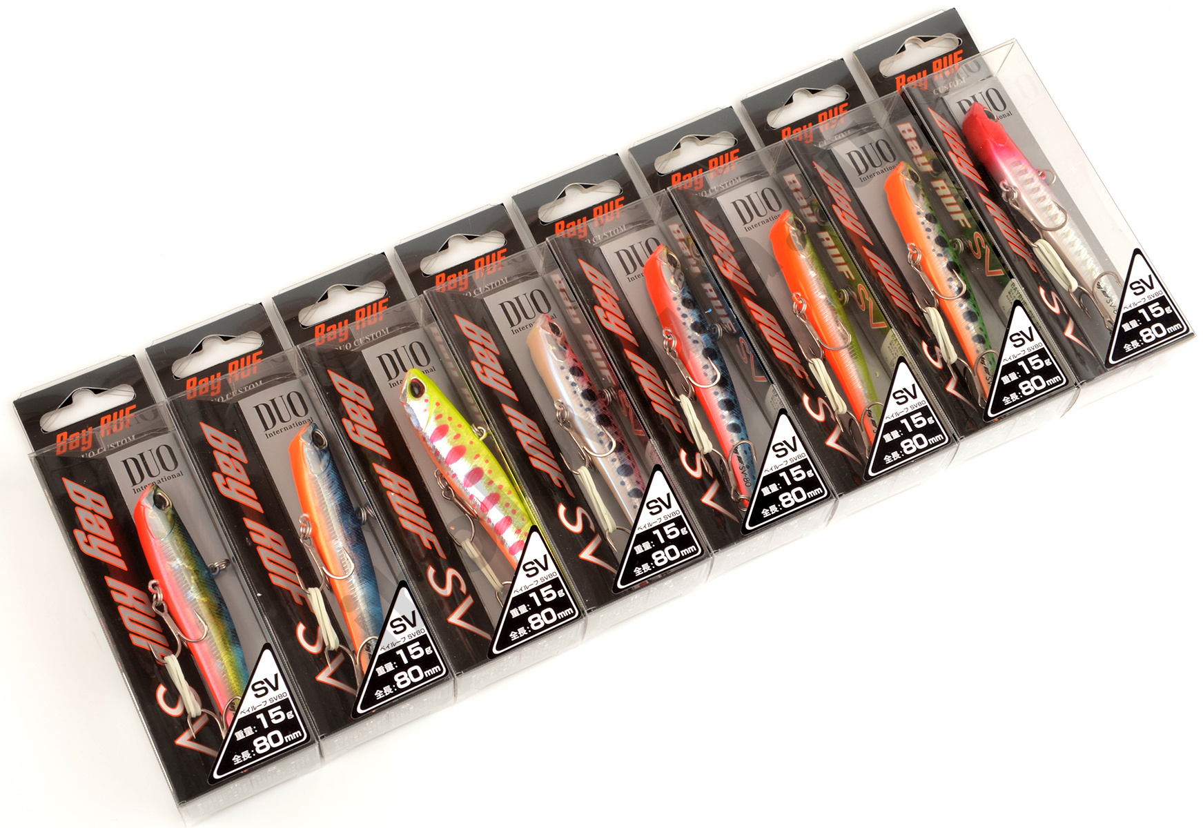 Воблер DUO Bay Ruf SV-80, 80мм, 15 гр, тонущ., #ADA0256