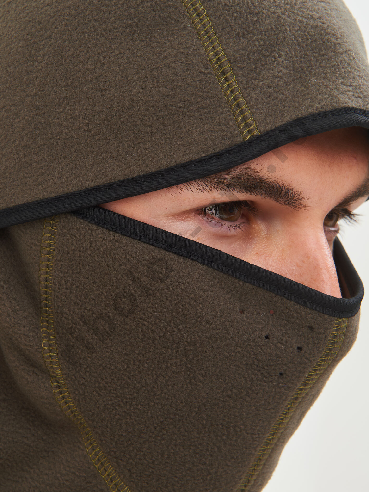 Шлем-маска Huntsman тк.Windblock, цв.хаки р. 58-60