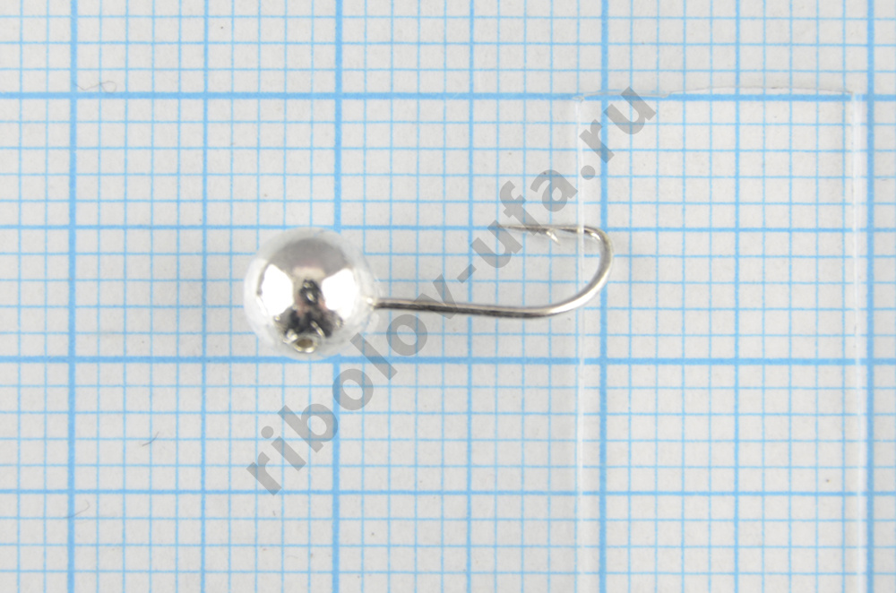 Мормышка литая Marlins Шар 5мм (0,69гр) кр. Crown серебро 7000-302