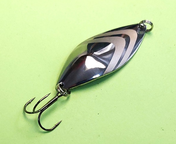 Блесна Люкс Нижегородская Юбилейная 13гр цв.02 серебро