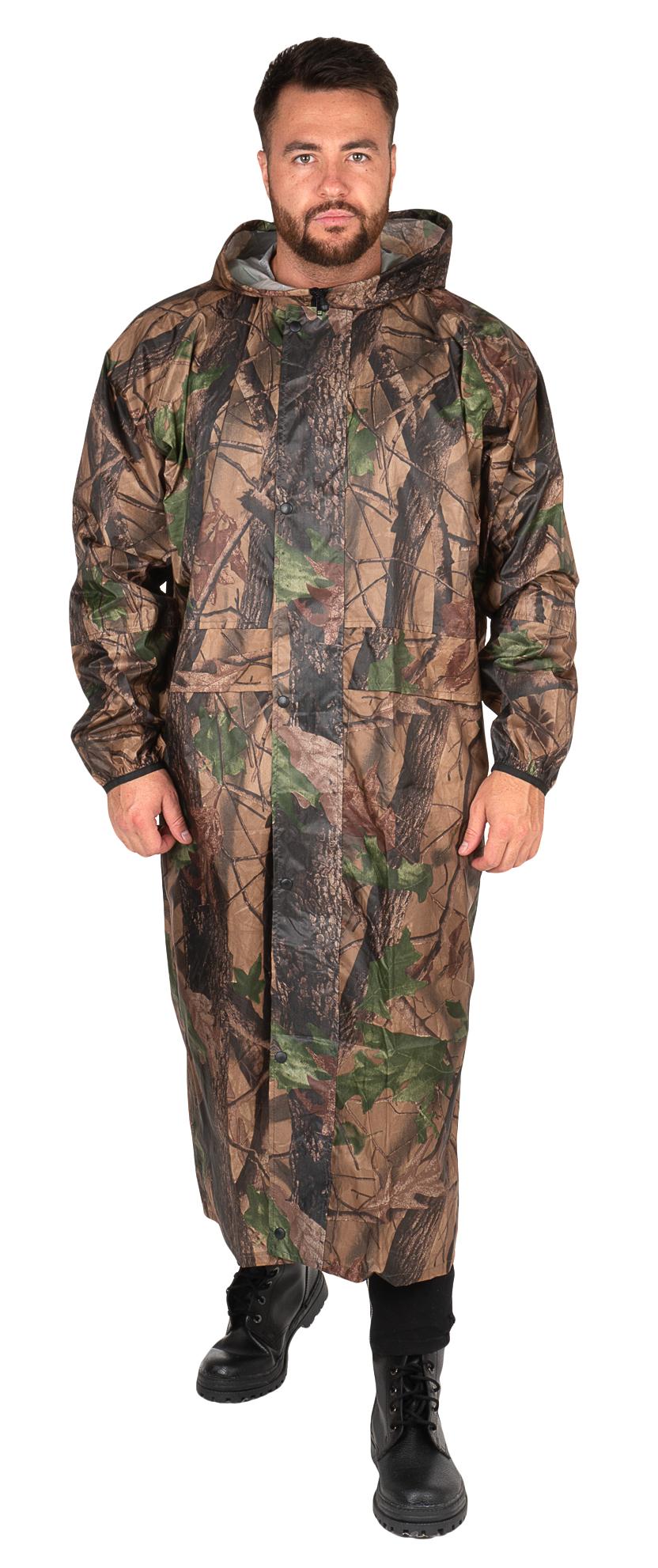 Плащ Huntsman ВВЗ цв. Лес Ткань Таффета PVC 20000мм р.56-58, рост 182