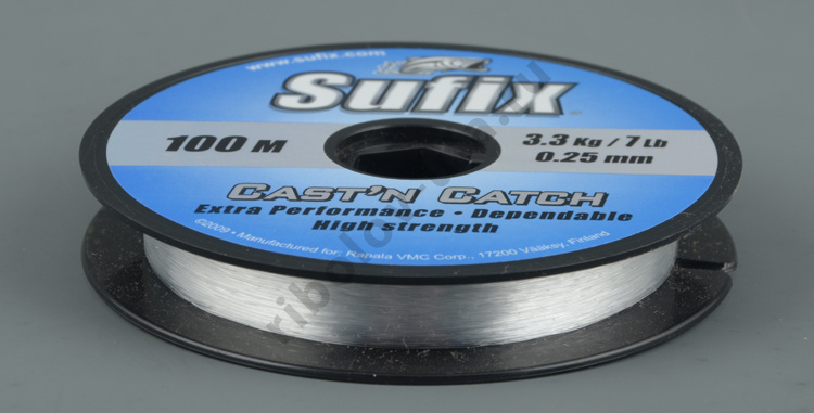 Леска Sufix Cast'n Catch x10 Clear 100 м 0,28 мм