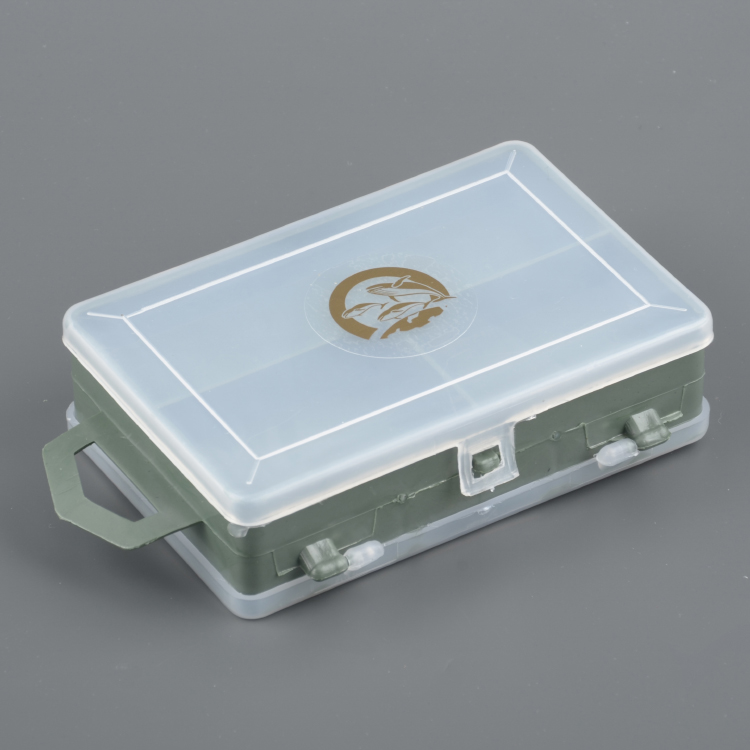 Коробка ТК-12 рыболовная для мелочей 2-х стор (11+3 отд) 115х85х35мм Три Кита