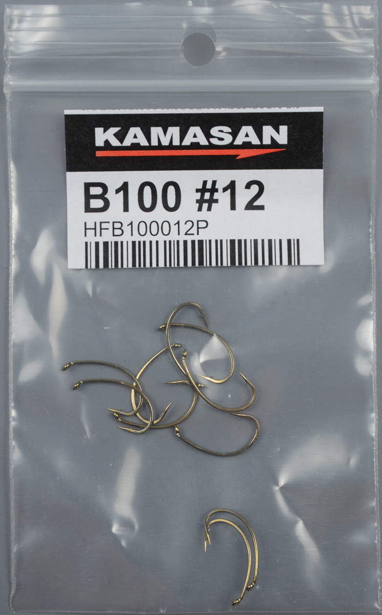 Крючки Kamasan B100 #12 (5шт)