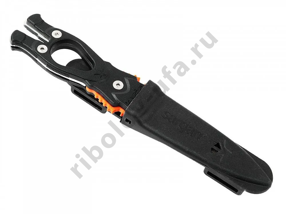 Нож для подводной охоты Sargan Сталкер-Стропорез ZR2 - зеркальная полировка