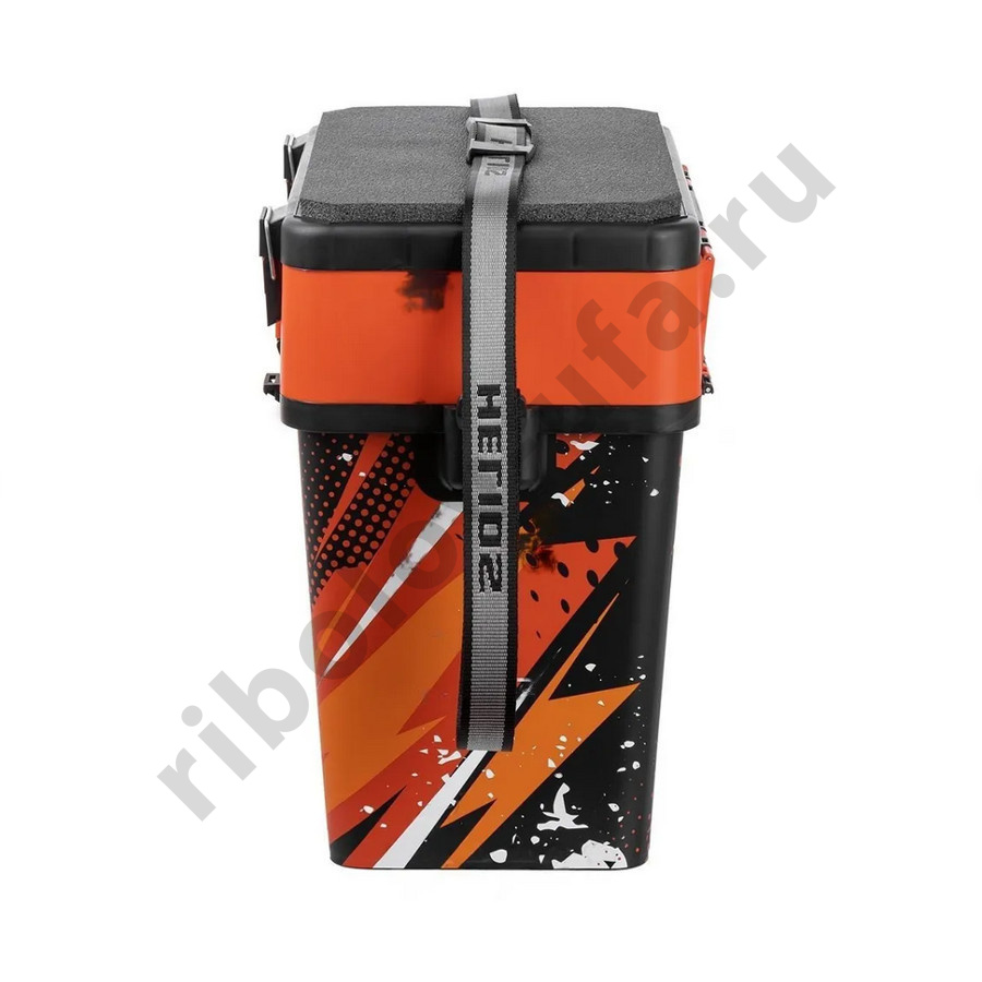 Ящик зимний Helios Ice Fish Pike 19л односекц. оранжевый