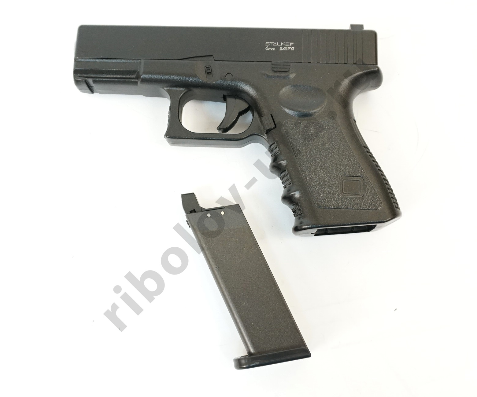 Пистолет пневм. Stalker SA17G Spring, кал 6мм, металл (Glock 17)