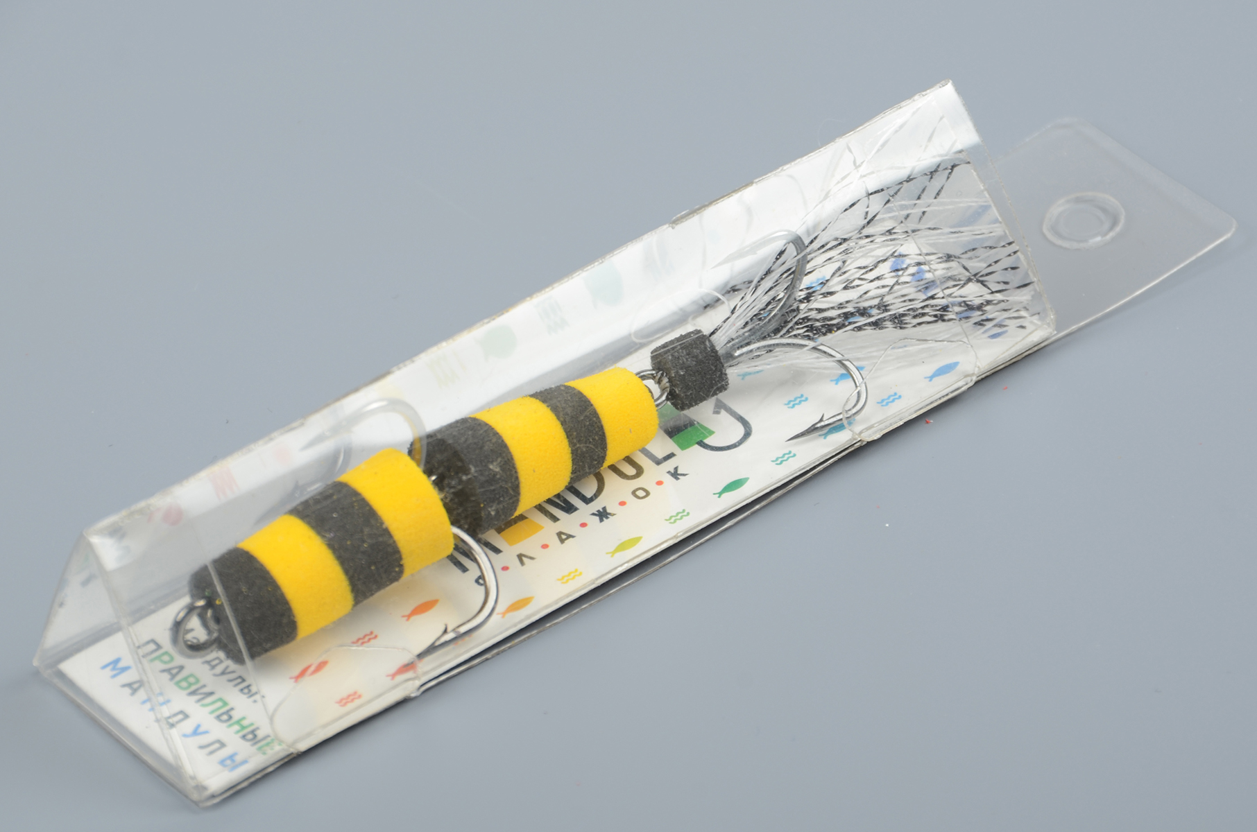 Приманка джиговая XXL Fish, Мандула Флажок, блистер мод.№1, 90мм #ЧЖЧЖ