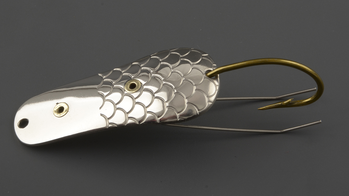 Блесна Бубнов незацепляйка Норвега (артель политкаторжанин) 10 гр. белая 