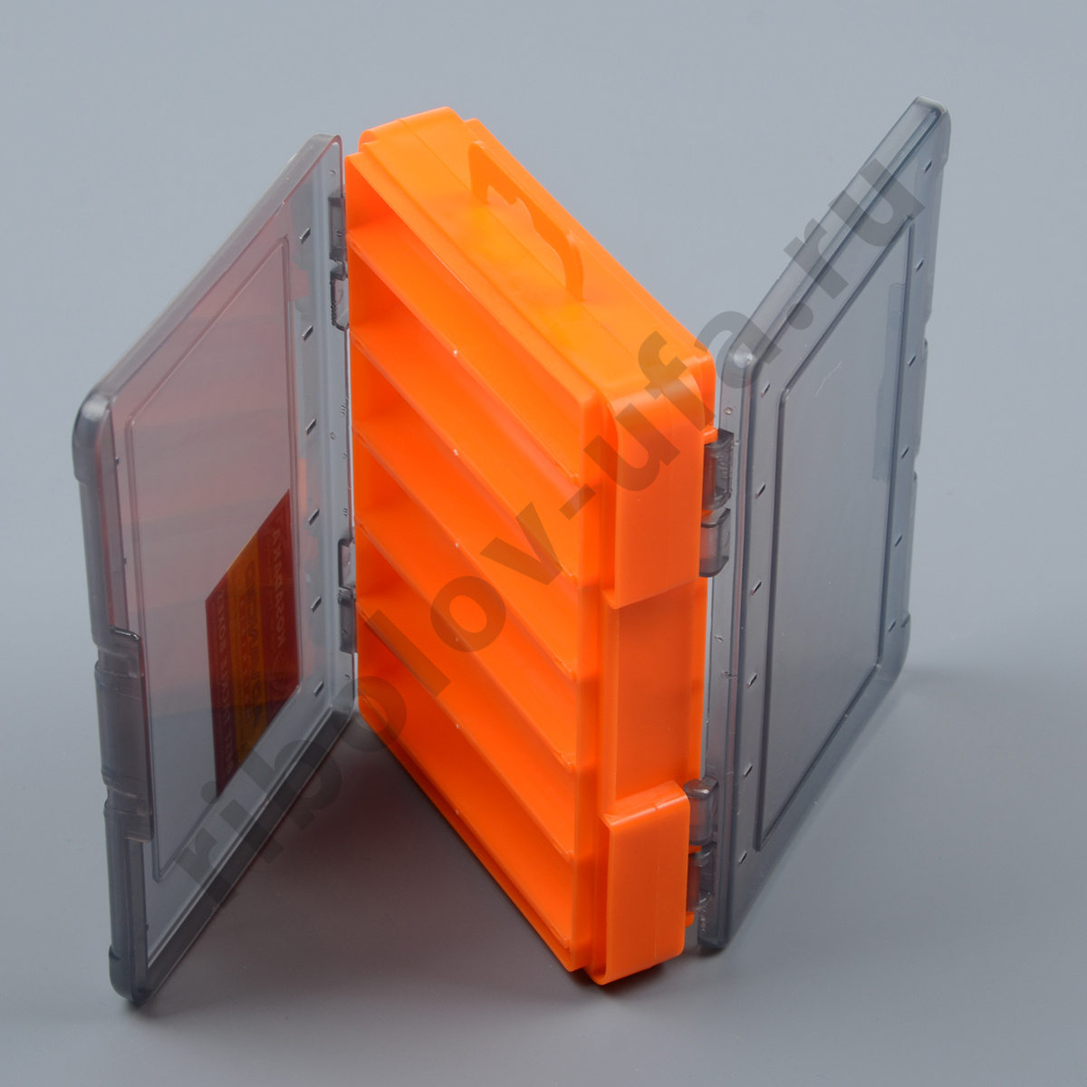 Коробка Kosadaka 14*10.5*3см для воблеров, двухсторонняя, оранжевая TB-S31E-OR