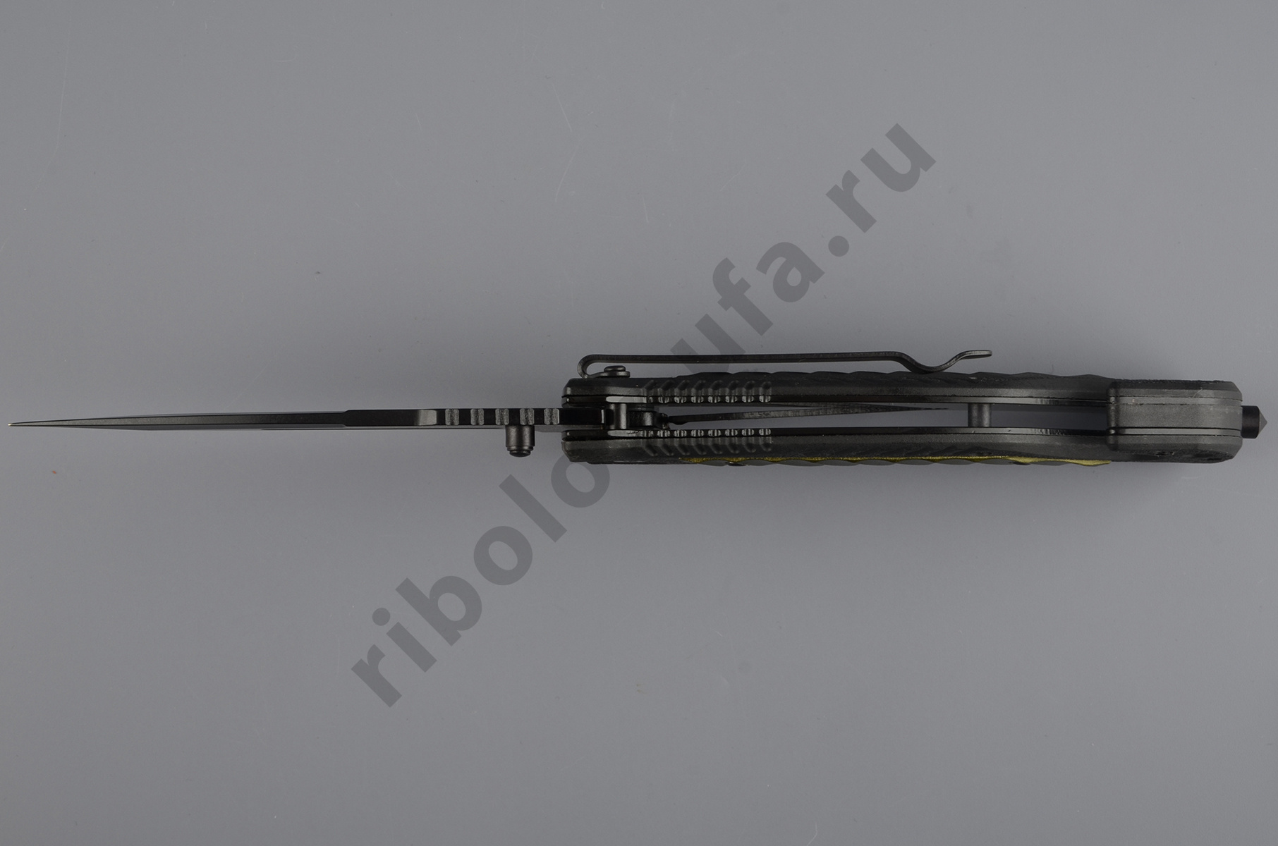 Нож складной туристический Ganzo G628-GR черно-фисташковый