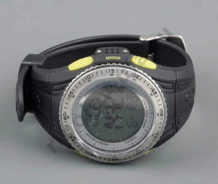 Часы-глубиномер подводные Sargan Сталкер 100М лайм кнопки