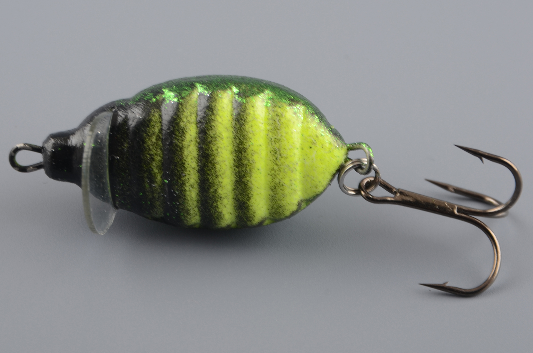 Воблер Белоречье Кренк Жук 3D 4гр тройник №6, цв. 4802