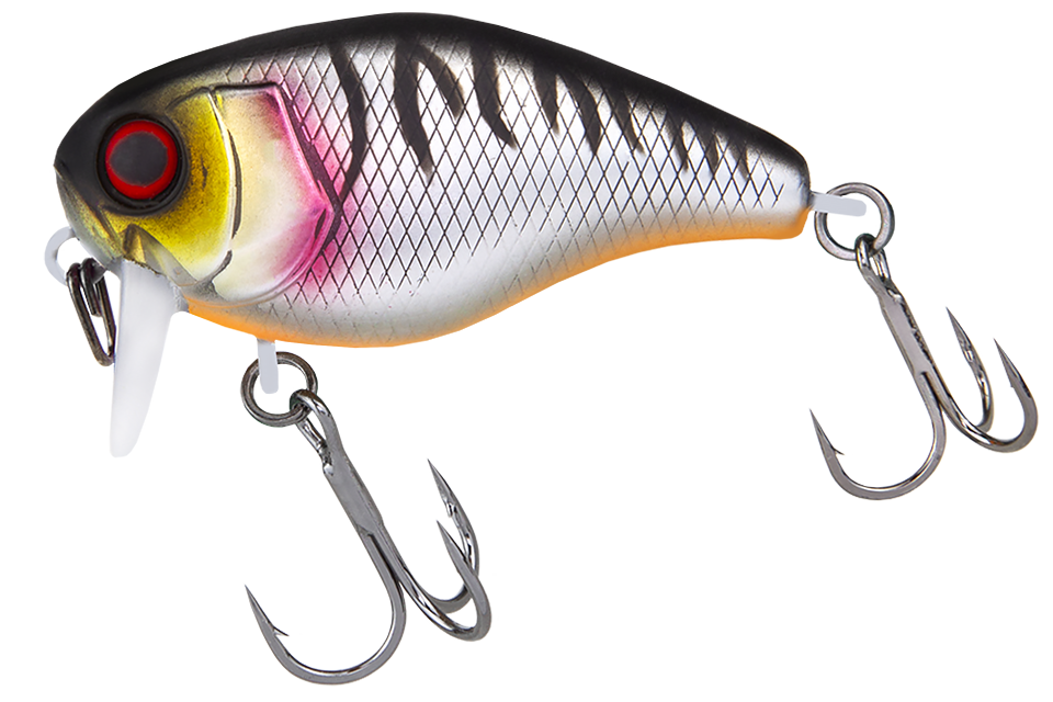 Воблер Jackall Chubby 41 SSR дл. 4.1 см, гл. 0.1-0.3 м, 5.7 гр., floating, цв. uv mat silver tiger