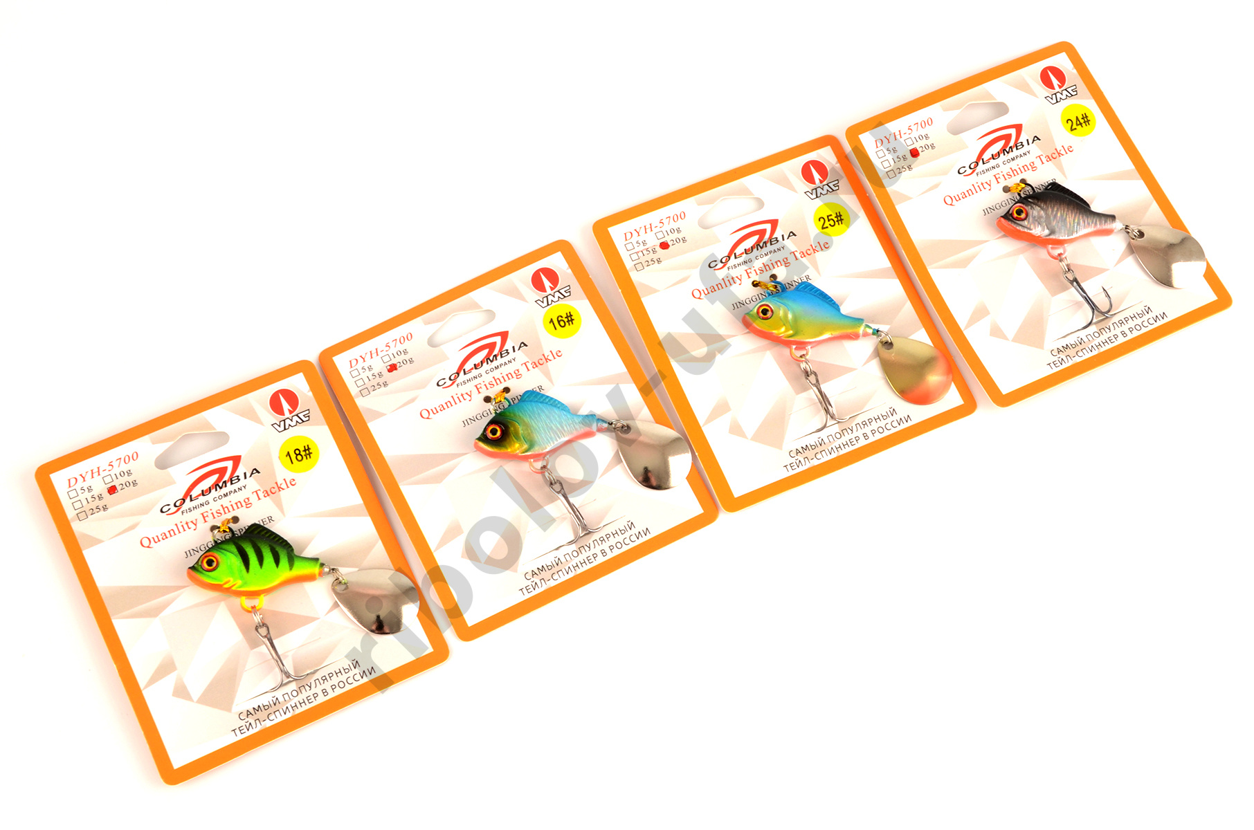 Тейл-спиннер Columbia Duh-5700 10гр, # 09