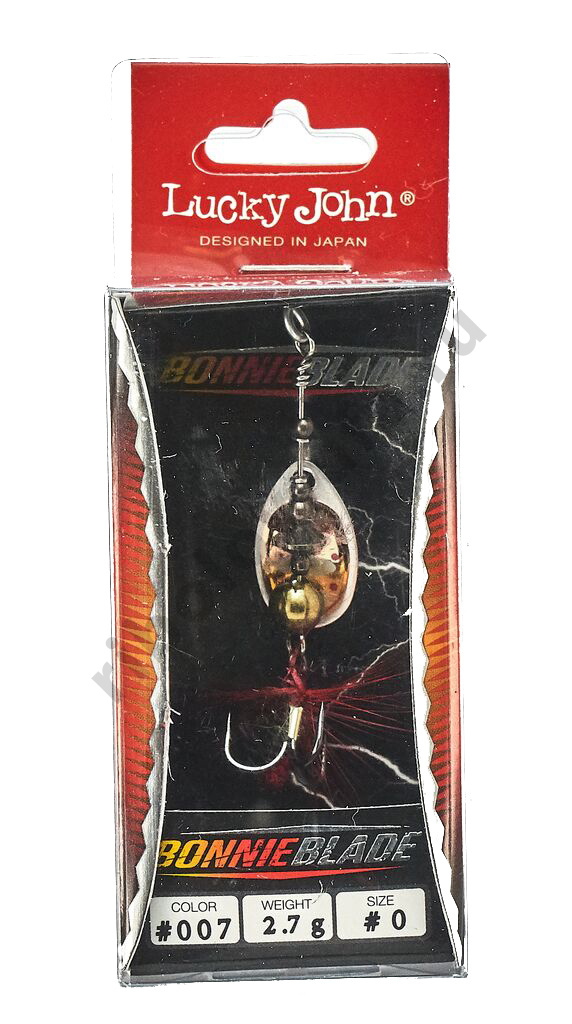 Блесна вращ. Lucky John Bonnie Blade #0, 2.5гр., цв. 007