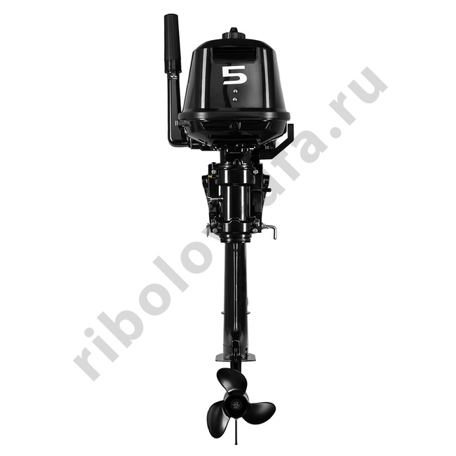 Лодочный мотор 2-х тактный Gladiator G5FHS (ПП) New