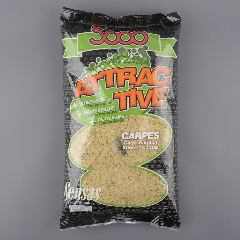 Прикормка Sensas 3000 Attractive Carp 1 кг