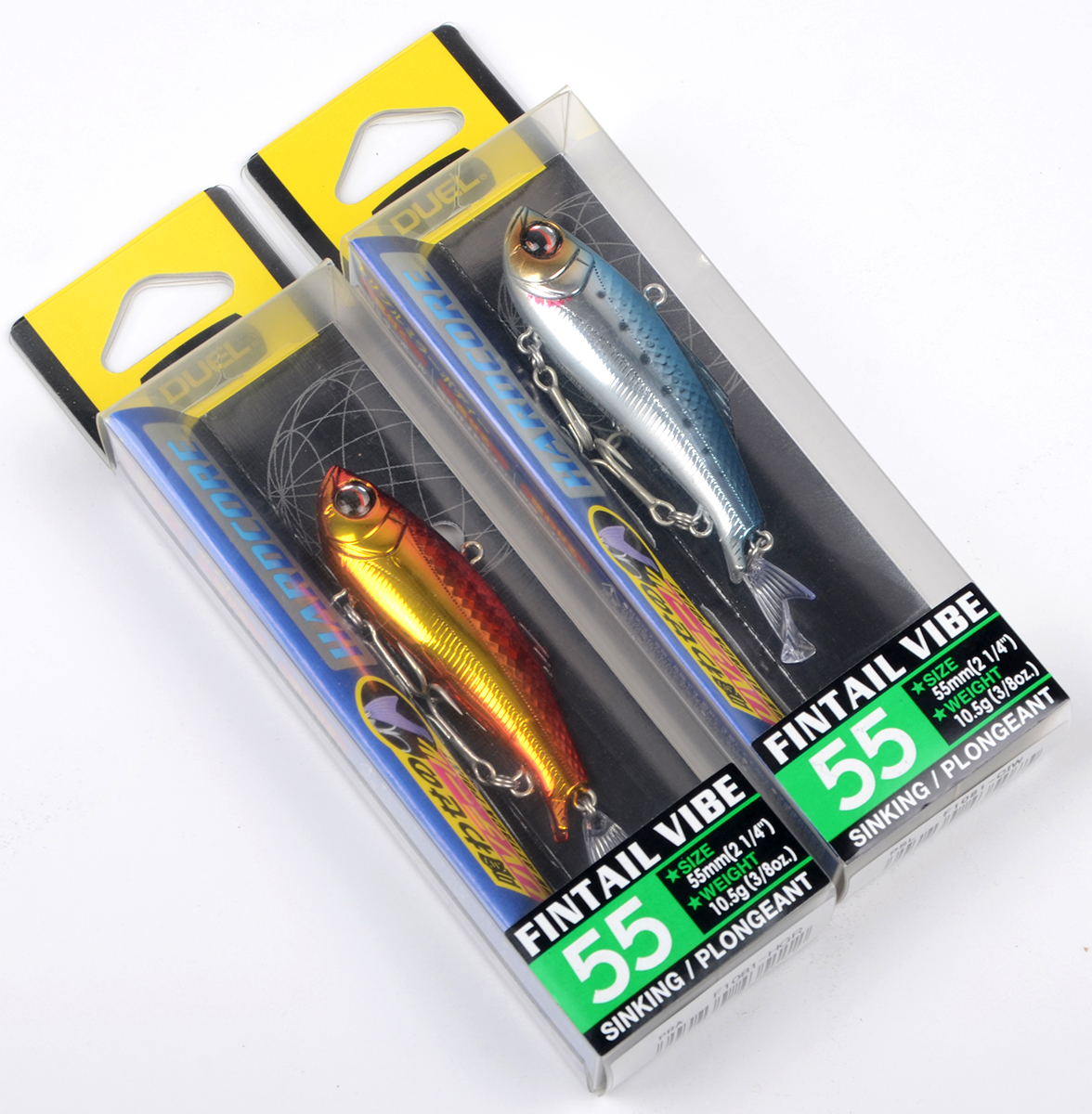 Виб Yo-Zuri  F1081-CIW Hardcore Fintail Vibe 55, 10,5г