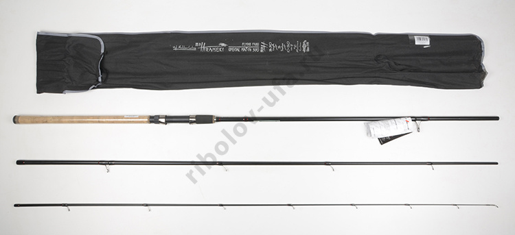 Удилище матчевое Mikado Hirameki Special Match 390 (10-30 гр) 3-секц. Carbon