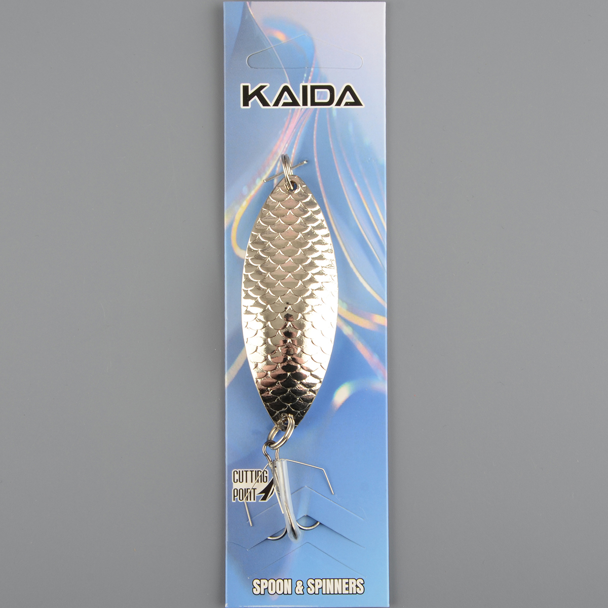Блесна Kaida колеблющаяся А1016 21гр. цв.01 тройник незацепляйка