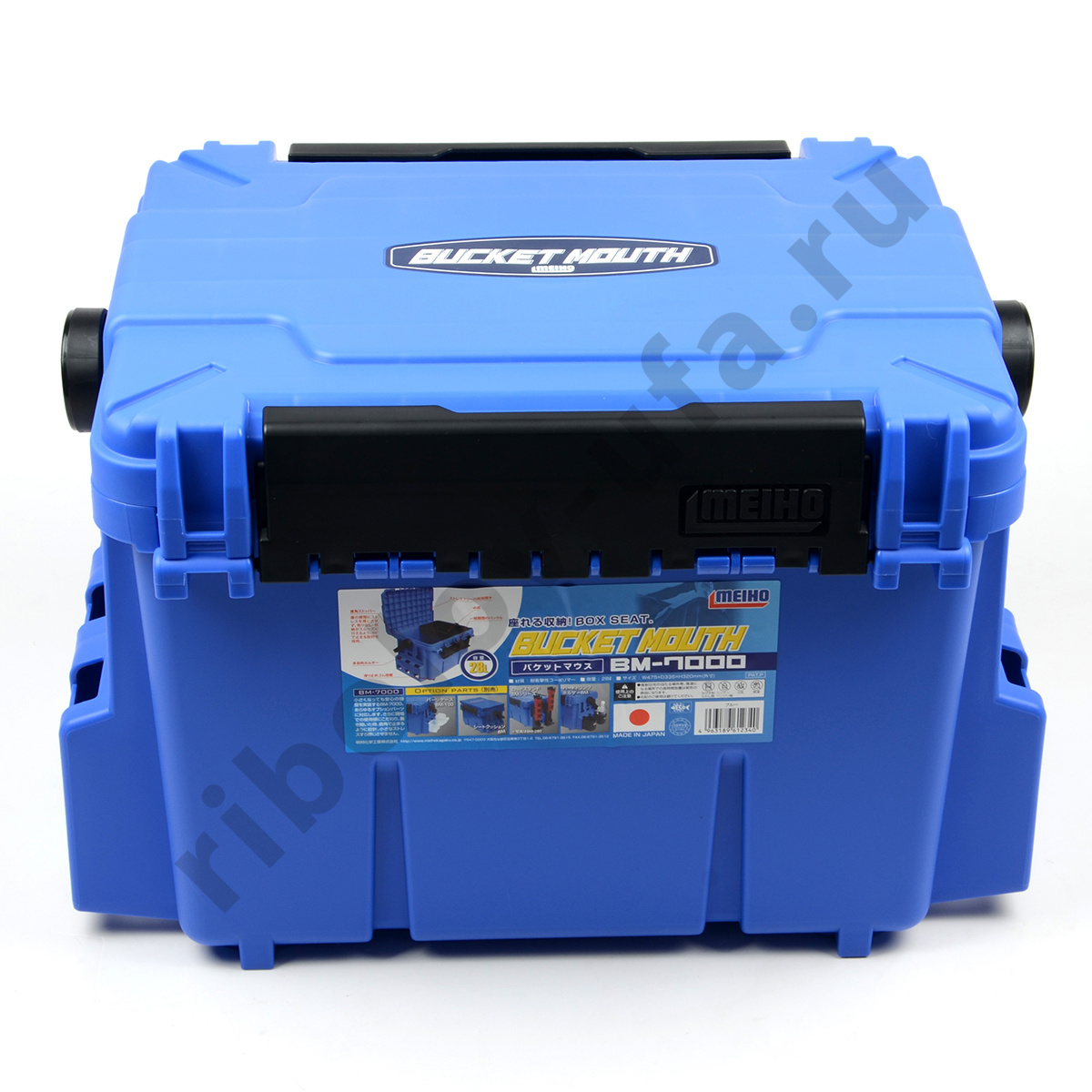 Ящик рыболовный Meiho Bucket Mouth 475х335х320 BM-7000 blue