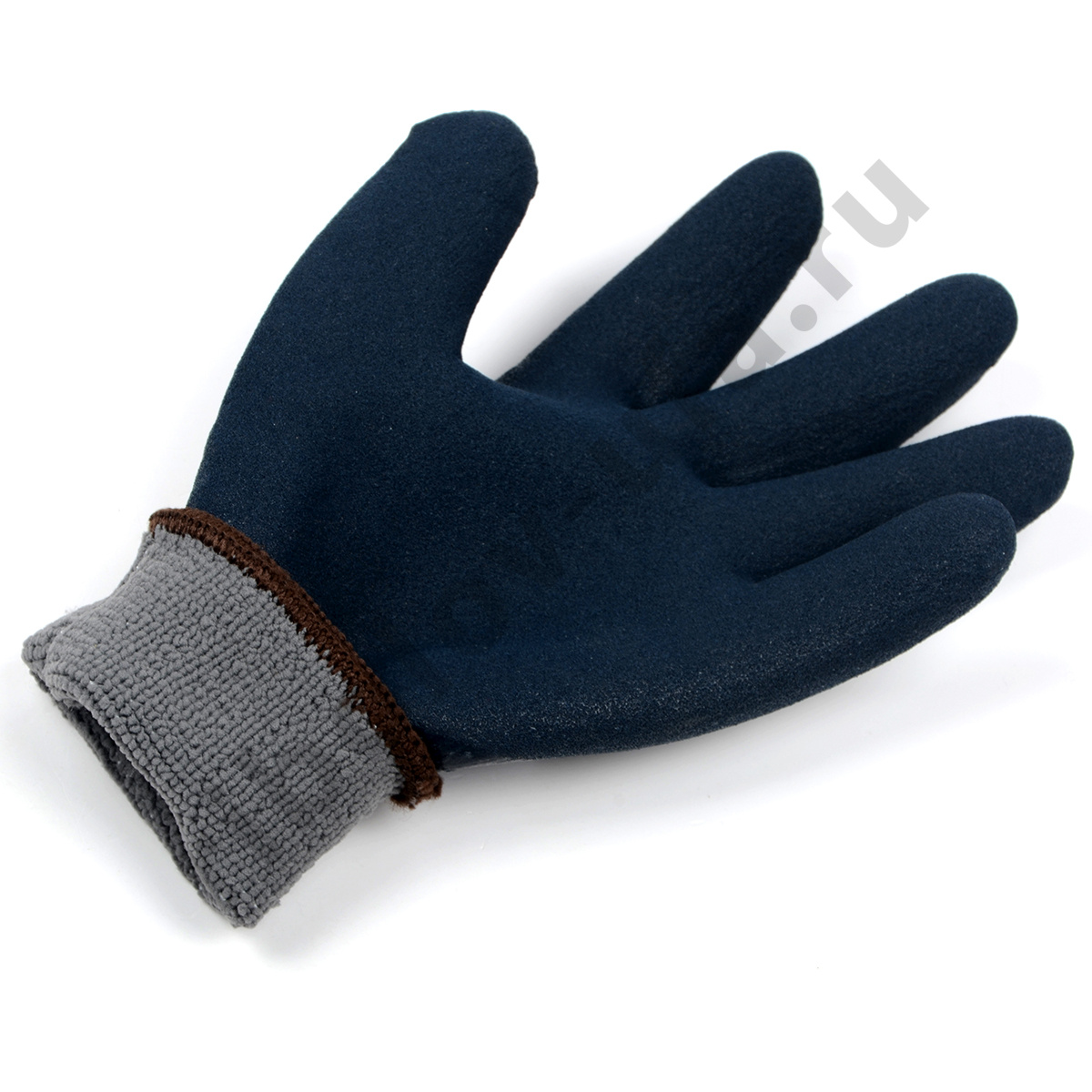 Перчатки No name 218 цв.темно/синий