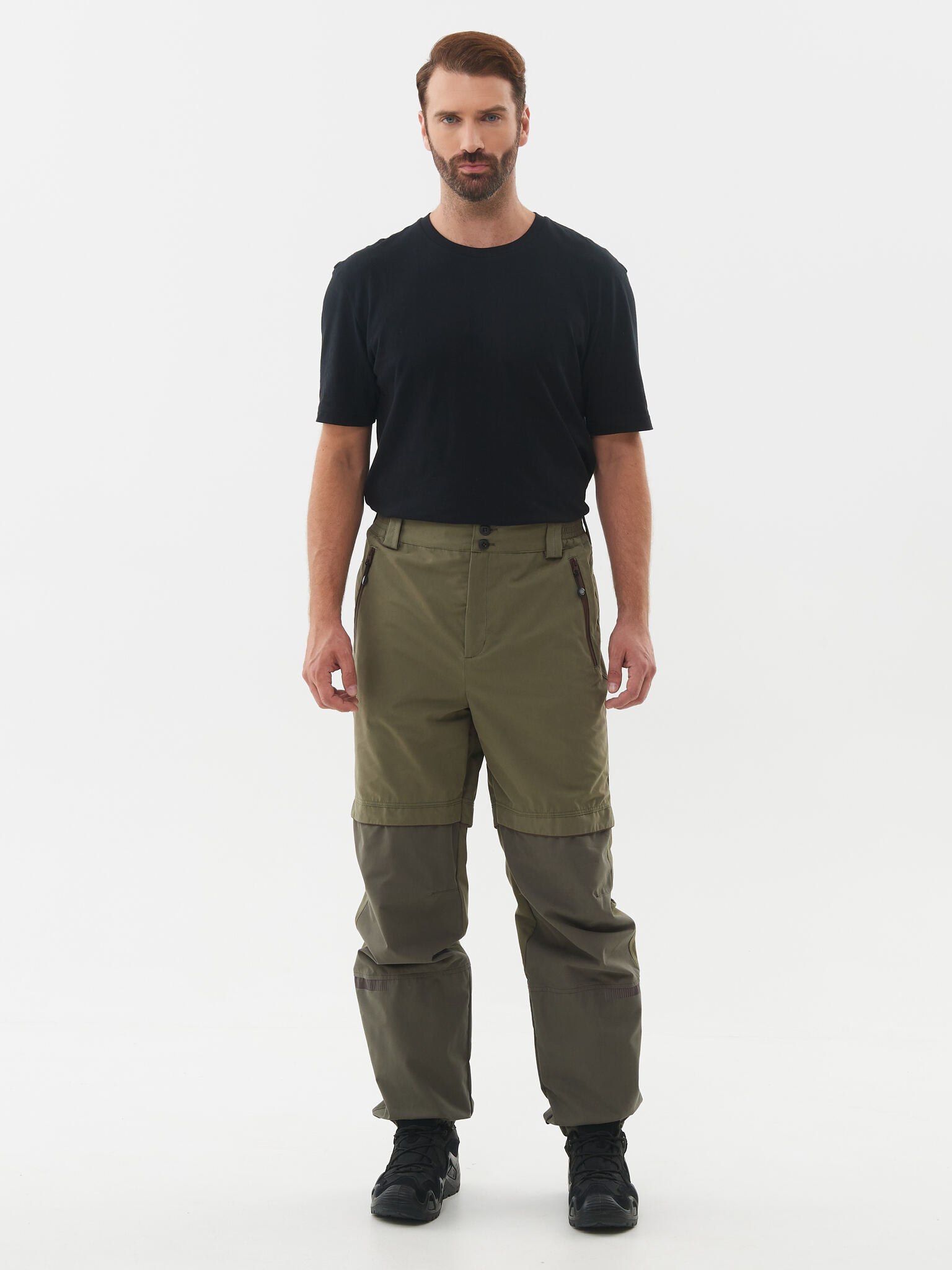 Костюм летний Антигнус-Премиум ткань Ravena Peach Wash цвет Хаки (Размер: 56-58, Рост: 182-188)