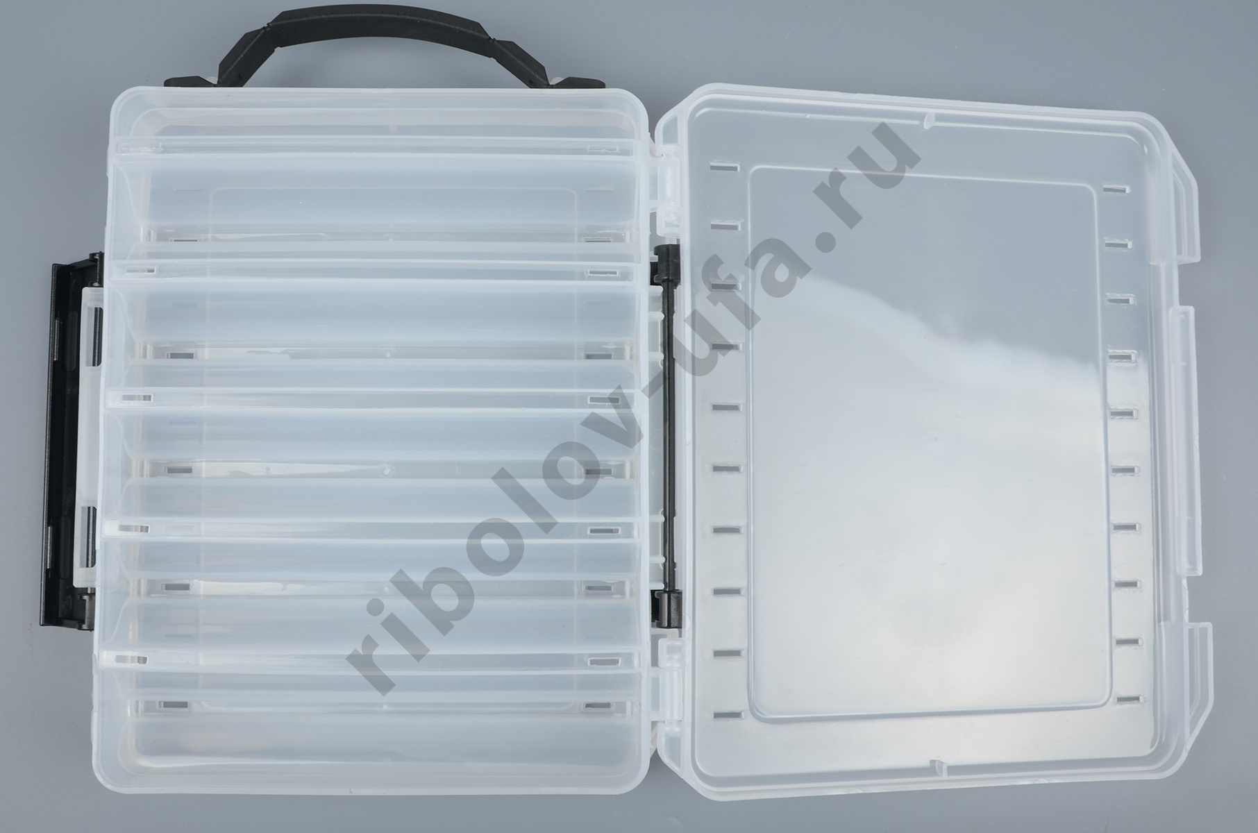 Коробка Kosadaka 20*17.5*5см двухсторонняя, прозрачная