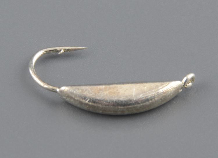 Мормышка вольфрам Bravo Fishing Супер банан с ушком 3.5 мм 0.82 гр Ni