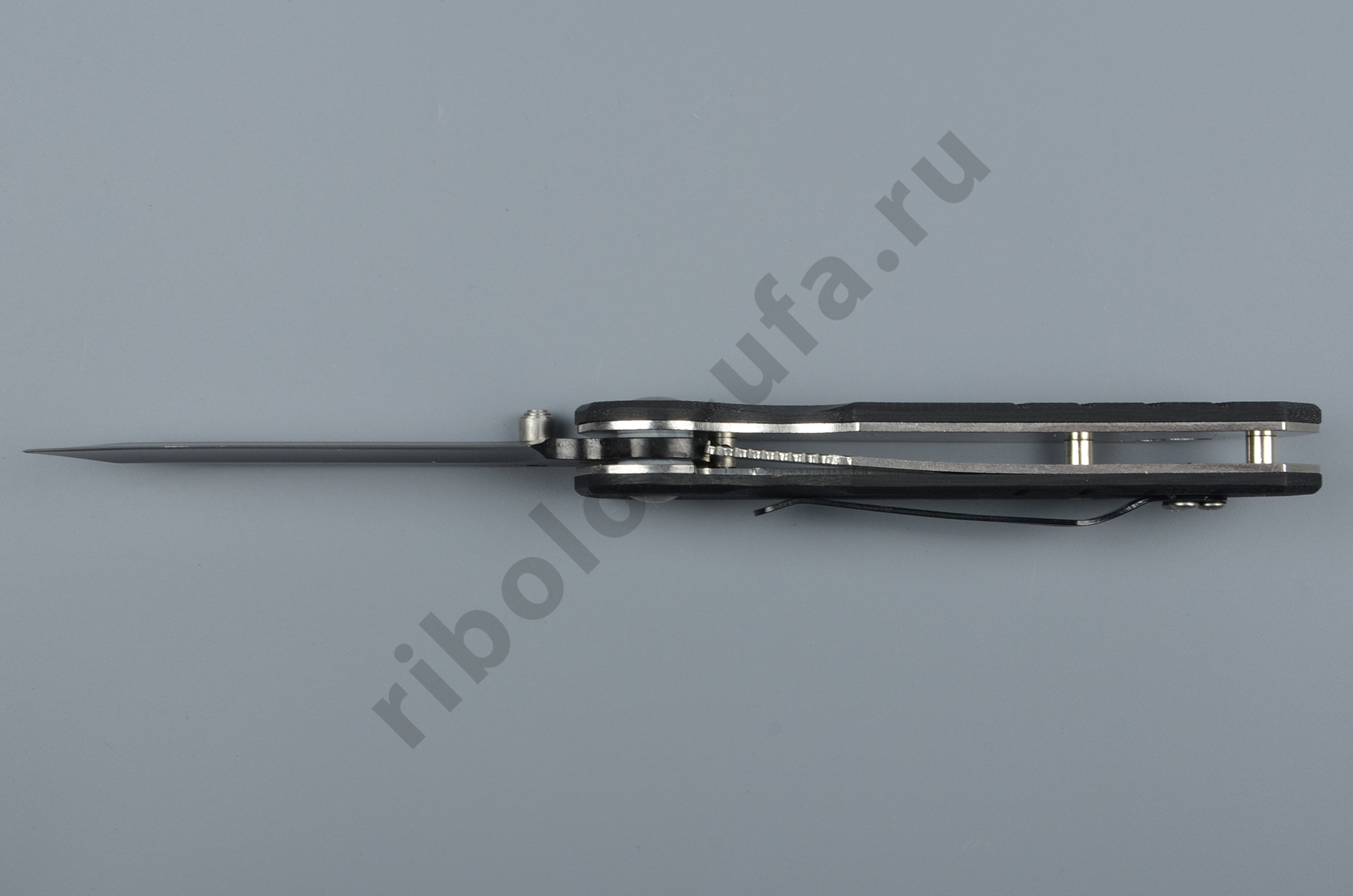Нож складной Kosadaka N-F26B 17/9.5 см, 81 гр., черная рукоятка