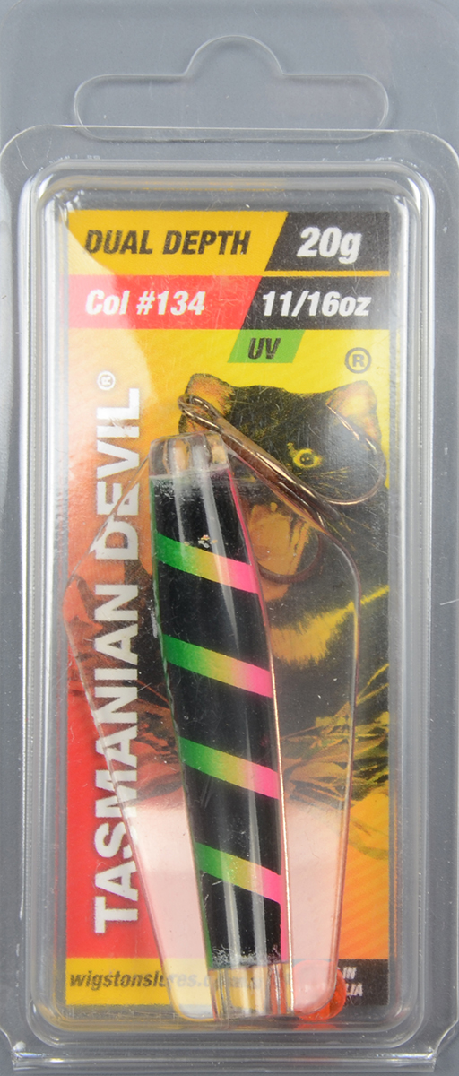 Блесна Wigston Lures Tasmanian Devil 20гр #134 Liquorice Allsorts