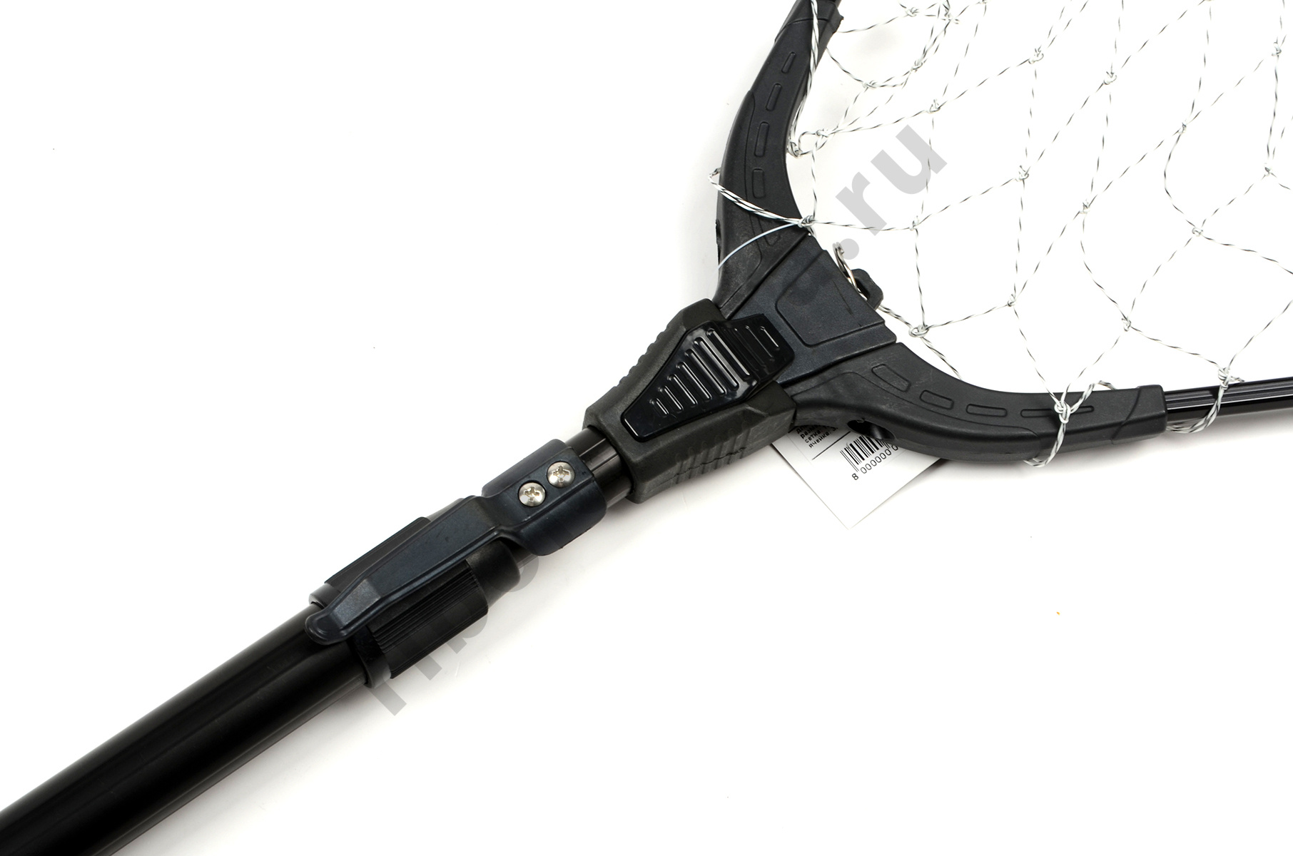 Подсачек Grfish телескоп. Delux,  2,1м, 70х70см, тен. корд, ячейка 30мм