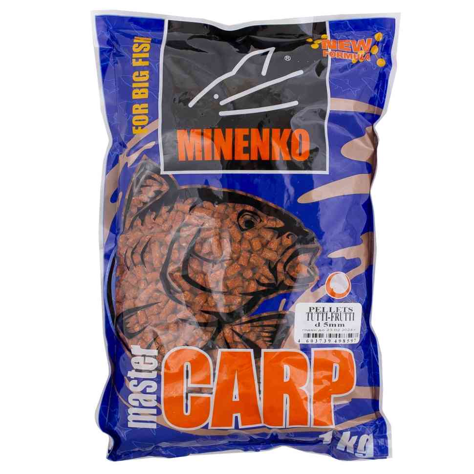 Пелец Minenko Master Csrp Tutti Frutti Mix 5мм, 1кг