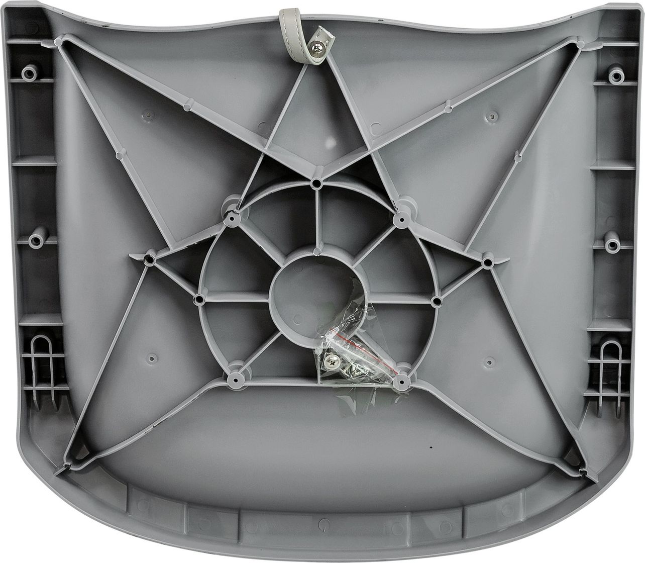 Кресло в лодку Marlin rocket пластик, складное цв. серый  