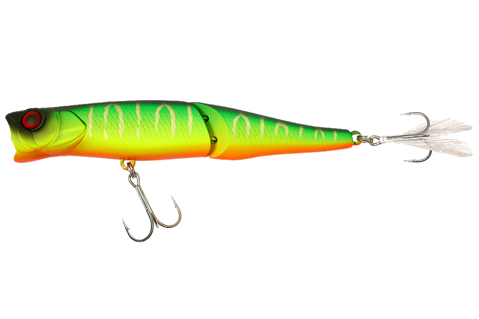 Воблер Jackall Boil Trigger 100 дл. 10 см, глуб.-поверх., 10.2 гр., floating, цв. mat tiger