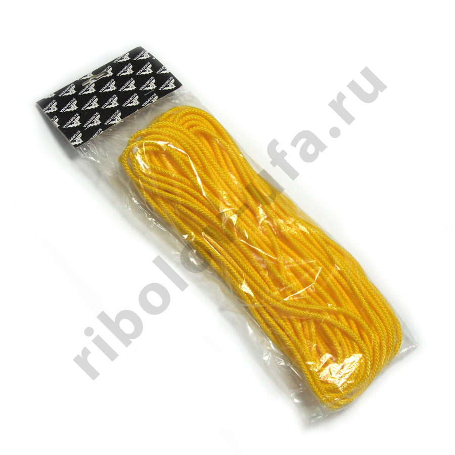 Буйреп плавающий Scorpena высокопрочный 6 мм х 25м, желтый