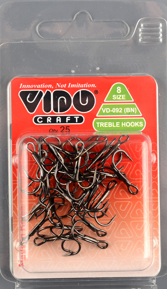 Крючок-тройник Vido VD-092 № 8