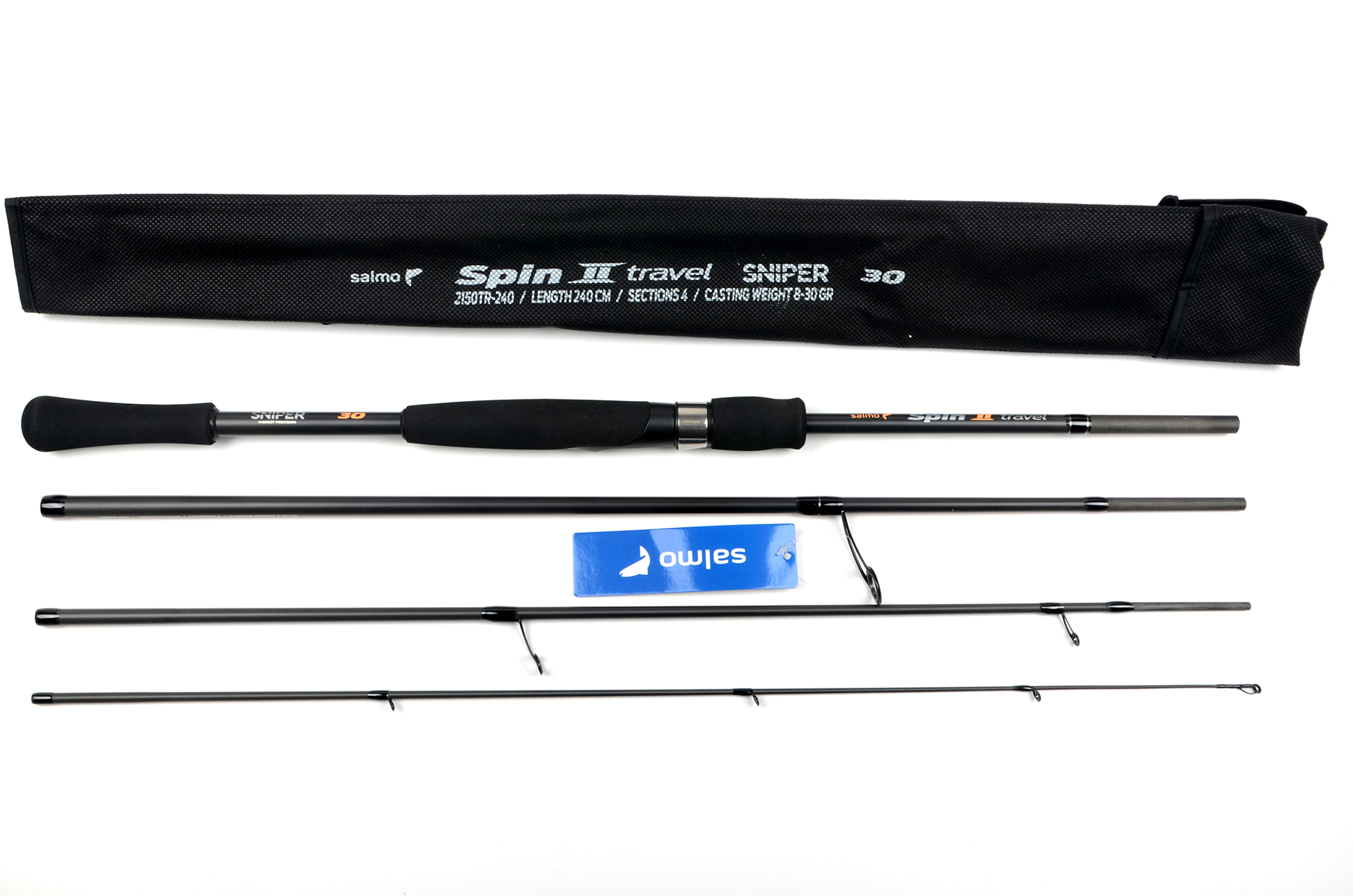 Спиннинг Salmo Sniper Spin II Travel 30  2,40м (8-30)