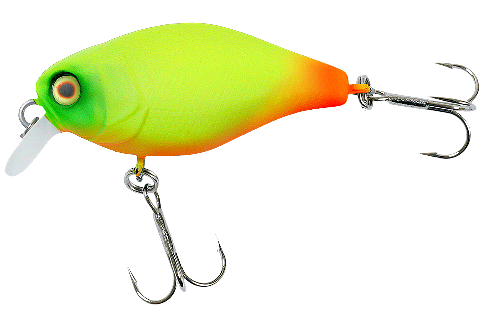 Воблер Jackall Chubby 38 дл. 3.8 см, гл. 0.6-1.0 м, 4 гр., floating, цв. chartreuse orange