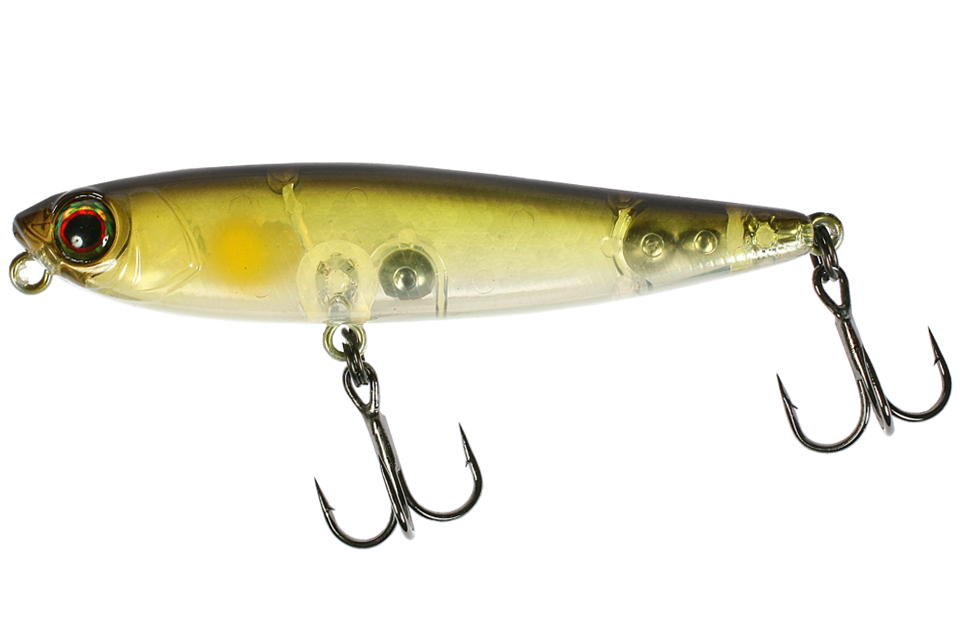 Воблер Jackall Chubby Pencil дл. 5.5 см, глуб.-поверх., 3.1 гр., floating, цв. ghost ayu