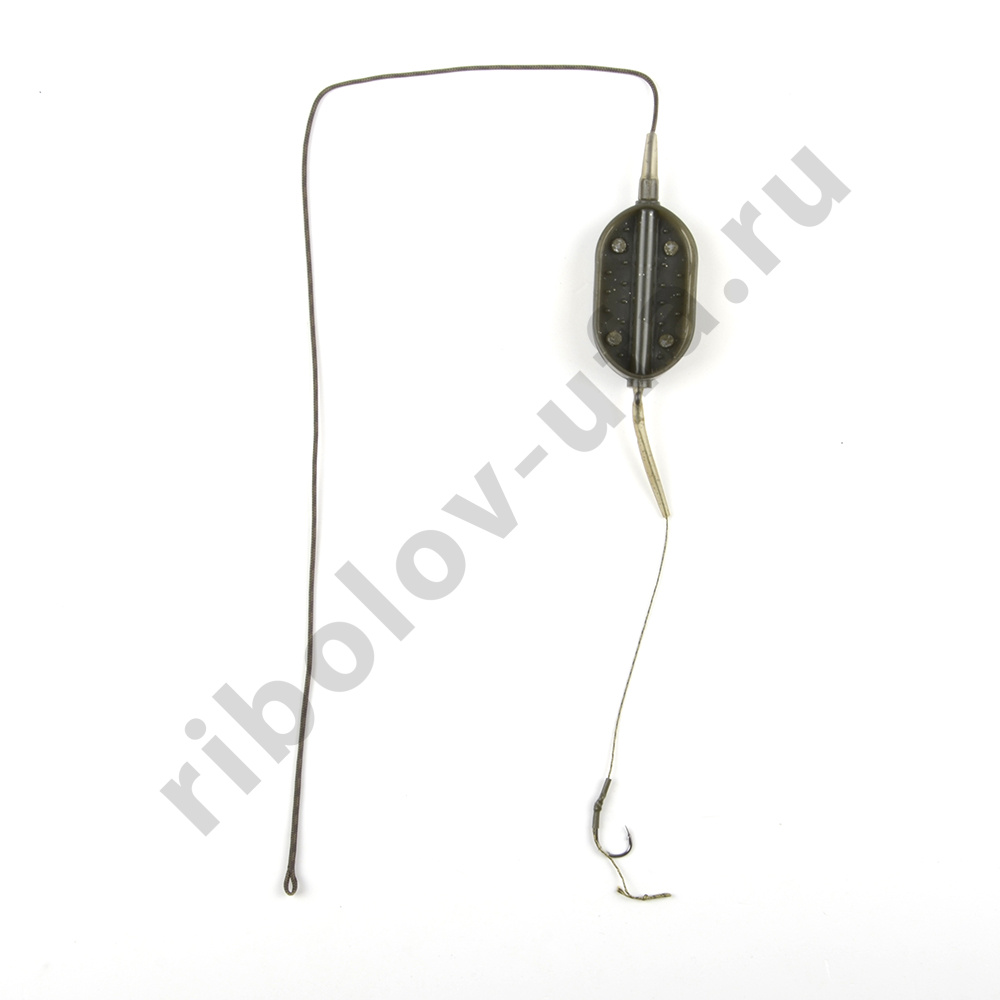 Монтаж карповый Orange #43 Boat Flat Metod Leadcore, для бойла 50гр