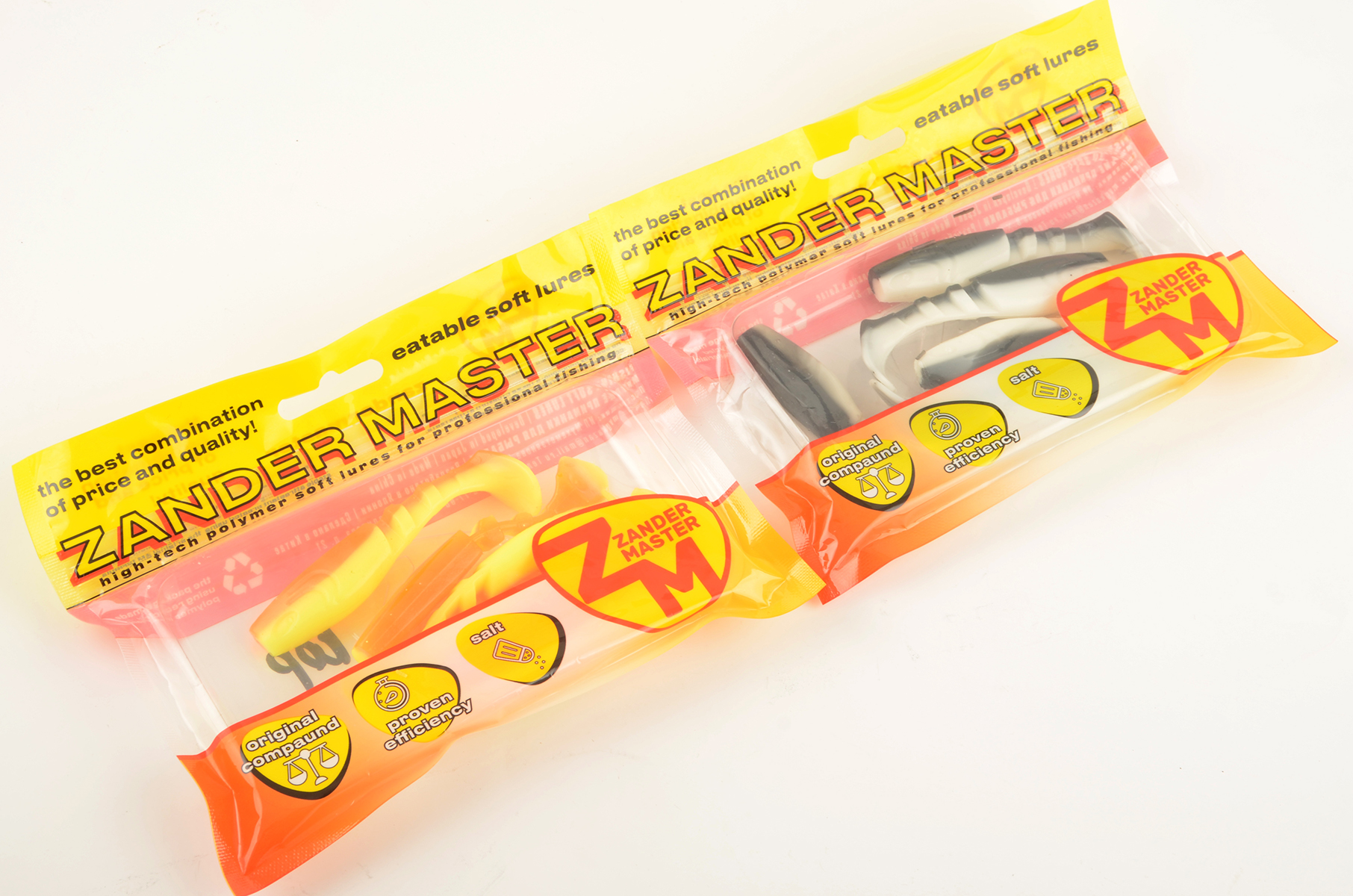 Силиконовая приманка Zander Master Hufer (Kopyto) 80мм, 6,4гр цв. 24