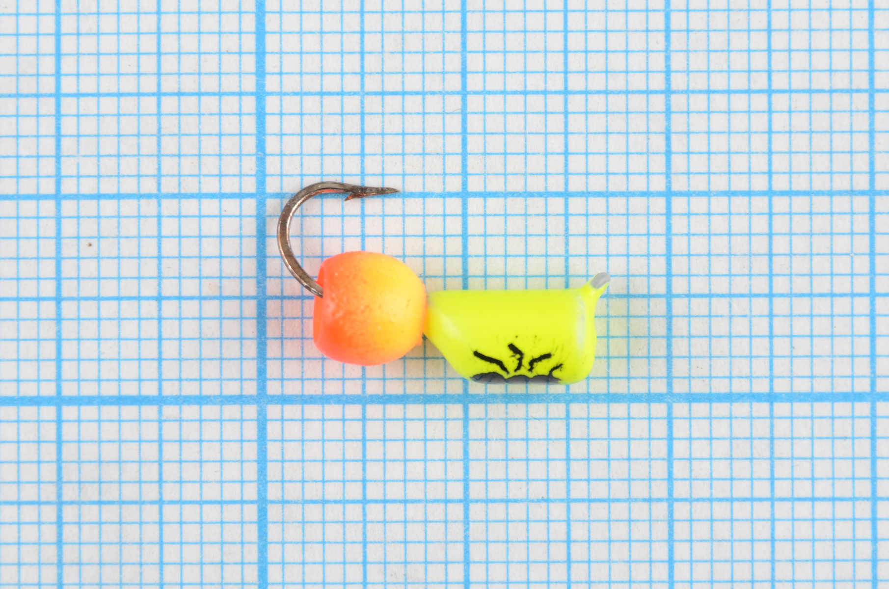 Мормышка Wormix материал WCP 4 Столбик лимон d.4мм 1,31гр 